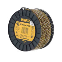 Купити Косильна жилка DeWALT DT20906. Офіційний фірмовий магазин Dewalt Stanley Black+Decker Bostitch, фірмова гарантія