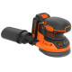Купить Шлифмашина эксцентриковая аккумуляторная BLACK+DECKER BDCROS18N. Официальный фирменный магазин Dewalt Stanley Black+Decker Bostitch