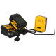 Купити Шліфмашина кутова - болгарка акумуляторна безщіткова DeWALT DCG405S2T. Офіційний фірмовий магазин Dewalt Stanley Black+Decker Bostitch, фірмова гарантія
