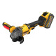 Купити Шліфмашина кутова - болгарка акумуляторна безщіткова DeWALT DCG418SHDX2. Офіційний фірмовий магазин Dewalt Stanley Black+Decker Bostitch, фірмова гарантія
