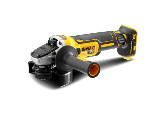 Купити Шліфмашина кутова - болгарка акумуляторна безщіткова DeWALT DCG405N. Офіційний фірмовий магазин Dewalt Stanley Black+Decker Bostitch, фірмова гарантія