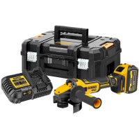 Купити Шліфмашина кутова - болгарка акумуляторна безщіткова DeWALT DCG409VST1. Офіційний фірмовий магазин Dewalt Stanley Black+Decker Bostitch, фірмова гарантія