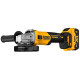 Купити Шліфмашина кутова - болгарка акумуляторна безщіткова DeWALT DCG407M1T. Офіційний фірмовий магазин Dewalt Stanley Black+Decker Bostitch, фірмова гарантія