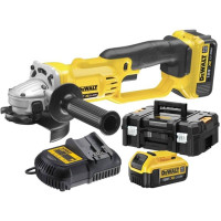 Купити Шліфмашина кутова - болгарка акумуляторна DeWALT DCG412M2. Офіційний фірмовий магазин Dewalt Stanley Black+Decker Bostitch, фірмова гарантія