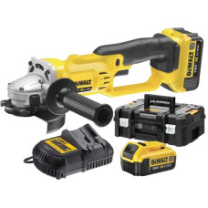 Купити Шліфмашина кутова - болгарка акумуляторна DeWALT DCG412M2. Офіційний фірмовий магазин Dewalt Stanley Black+Decker Bostitch, фірмова гарантія