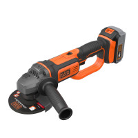 Купити Шліфмашина кутова - болгарка акумуляторна BLACK+DECKER BCG720M1. Офіційний фірмовий магазин Dewalt Stanley Black+Decker Bostitch, фірмова гарантія