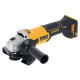 Купити Шліфмашина кутова - болгарка акумуляторна безщіткова DeWALT DCG407N. Офіційний фірмовий магазин Dewalt Stanley Black+Decker Bostitch, фірмова гарантія