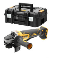 Купити Шліфмашина кутова - болгарка акумуляторна безщіткова DeWALT DCG406NT. Офіційний фірмовий магазин Dewalt Stanley Black+Decker Bostitch, фірмова гарантія