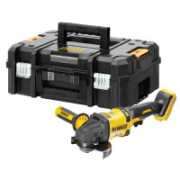 Купити Шліфмашина кутова - болгарка акумуляторна безщіткова DeWALT DCG418NT. Офіційний фірмовий магазин Dewalt Stanley Black+Decker Bostitch, фірмова гарантія