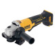 Купити Шліфмашина кутова - болгарка акумуляторна безщіткова DeWALT DCG408NT. Офіційний фірмовий магазин Dewalt Stanley Black+Decker Bostitch, фірмова гарантія