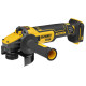 Купить Шлифмашина угловая - болгарка аккумуляторная бесщёточная DeWALT DCG409NT. Официальный фирменный магазин Dewalt Stanley Black+Decker Bostitch