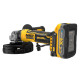 Купити Шліфмашина кутова - болгарка акумуляторна безщіткова DeWALT DCG404S2T. Офіційний фірмовий магазин Dewalt Stanley Black+Decker Bostitch, фірмова гарантія