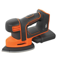Купити Шліфмашина вібраційна акумуляторна BLACK+DECKER BDCDS18N. Офіційний фірмовий магазин Dewalt Stanley Black+Decker Bostitch, фірмова гарантія