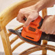 Купить Шлифмашина вибрационная сетевая BLACK+DECKER BEW200. Официальный фирменный магазин Dewalt Stanley Black+Decker Bostitch