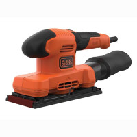Купити Шліфмашина вібраційна мережева BLACK+DECKER BEW220. Офіційний фірмовий магазин Dewalt Stanley Black+Decker Bostitch, фірмова гарантія