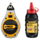 Купить Шнур разметочный длиной 30 м в комплекте с меловым порошком DeWALT DWHT48335RC-0. Официальный фирменный магазин Dewalt Stanley Black+Decker Bostitch