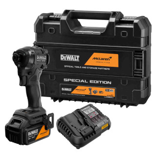 Купити Шурупокрут ударний McLaren F1 TEAM SPECIAL EDITION DeWALT DCF86MM1T. Офіційний фірмовий магазин Dewalt Stanley Black+Decker Bostitch, фірмова гарантія