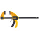 Купить Струбцина L триггерная с максимальным усилием сжатия 135 кг DeWALT DWHT0-83193. Официальный фирменный магазин Dewalt Stanley Black+Decker Bostitch