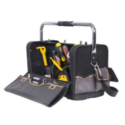 Купить Сумка для сантехника FatMax Plumber Bag, двусторонняя STANLEY FMST1-70719. Официальный фирменный магазин Dewalt Stanley Black+Decker Bostitch
