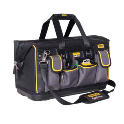 Купить Сумка для инструмента FatMax® Open Mouth, 18 STANLEY FMST1-71180. Официальный фирменный магазин Dewalt Stanley Black+Decker Bostitch