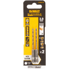 Купить Сверло по металлу EXTREME IMPACT Black & Gold DeWALT DT20602. Официальный фирменный магазин Dewalt Stanley Black+Decker Bostitch