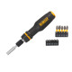 Купить Отвертка - набор FULL FIT Telescoping, со сменными битами, 10 бит DeWALT DWHT68001-0. Официальный фирменный магазин Dewalt Stanley Black+Decker Bostitch