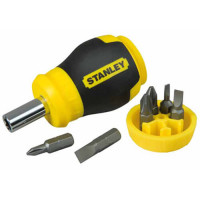 Купити Викрутка - набір Multibit Stubby з шістьма змінними бітами STANLEY 0-66-357. Офіційний фірмовий магазин Dewalt Stanley Black+Decker Bostitch, фірмова гарантія