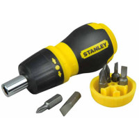 Купити Викрутка - набір Multibit Stubby, реверсивна, з шістьма змінними бітами STANLEY 0-66-358. Офіційний фірмовий магазин Dewalt Stanley Black+Decker Bostitch, фірмова гарантія