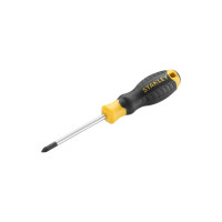 Купити Викрутка Cushion Grip під шліц Pz1 з довжиною жала 75 мм STANLEY STHT16162-0. Офіційний фірмовий магазин Dewalt Stanley Black+Decker Bostitch, фірмова гарантія