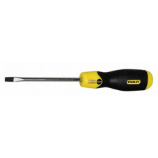 Купити Викрутка Cushion Grip довжиною 150 мм з жалом, що розширюється під шліц SL 8 STANLEY 1-64-921. Офіційний фірмовий магазин Dewalt Stanley Black+Decker Bostitch, фірмова гарантія