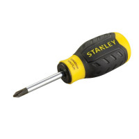 Купить Отвертка Cushion Grip под шлиц Ph1 с длиной жала 45 мм STANLEY 0-64-931. Официальный фирменный магазин Dewalt Stanley Black+Decker Bostitch