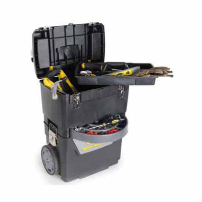 Купить Ящик на колесах IML Mobile Work Center 2 in 1, размеры 473x302x627 мм STANLEY 1-93-968. Официальный фирменный магазин Dewalt Stanley Black+Decker Bostitch