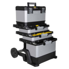 Купить Ящик FatMax® Rolling Workshop, размеры 568x893x389 мм, с колесами STANLEY 1-95-622. Официальный фирменный магазин Dewalt Stanley Black+Decker Bostitch