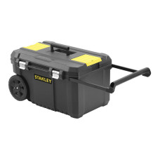 Купить Ящик большого объема ESSENTIAL CHEST, размеры 665x404x344 мм, с колесами STANLEY STST1-80150. Официальный фирменный магазин Dewalt Stanley Black+Decker Bostitch