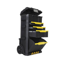 Купити Ящик MODULAR ROLLING WORKSHOP, розміри 866х488x348 мм, на колесах STANLEY 1-79-206. Офіційний фірмовий магазин Dewalt Stanley Black+Decker Bostitch, фірмова гарантія