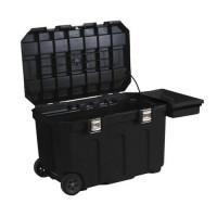 Купить Ящик MOBILE JOB CHEST, размеры 962x591x578 мм, пластиковый с колесами STANLEY 1-93-278. Официальный фирменный магазин Dewalt Stanley Black+Decker Bostitch