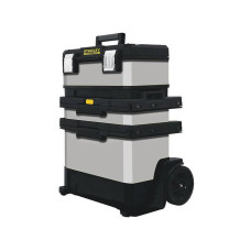 Купить Ящик FatMax® Rolling Workshop, размеры 568x893x389 мм, с колесами STANLEY FMST1-75506. Официальный фирменный магазин Dewalt Stanley Black+Decker Bostitch