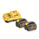 Купити Зарядний пристрій DeWALT DCB118T2. Офіційний фірмовий магазин Dewalt Stanley Black+Decker Bostitch, фірмова гарантія
