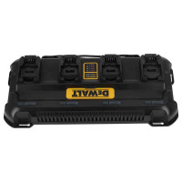 Купити Зарядний пристрій 4-х портовий DeWALT DCB1404. Офіційний фірмовий магазин Dewalt Stanley Black+Decker Bostitch, фірмова гарантія