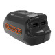 Купити Зарядний пристрій BLACK+DECKER BDCU15AN. Офіційний фірмовий магазин Dewalt Stanley Black+Decker Bostitch, фірмова гарантія