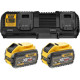 Купити Зарядний пристрій DeWALT DCB132X2. Офіційний фірмовий магазин Dewalt Stanley Black+Decker Bostitch, фірмова гарантія
