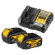 Купить Зарядное устройство DeWALT DCB1104M2. Официальный фирменный магазин Dewalt Stanley Black+Decker Bostitch