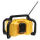 Купити Зарядний пристрій-радіоприймач DeWALT DCR029. Офіційний фірмовий магазин Dewalt Stanley Black+Decker Bostitch, фірмова гарантія